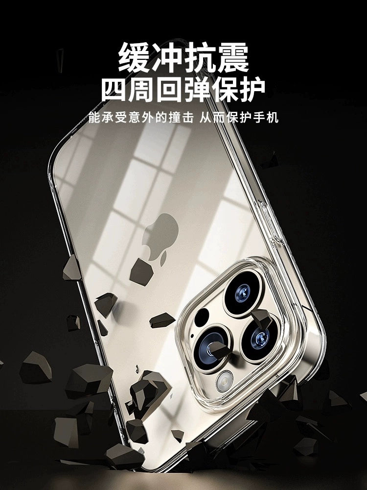 Apple Resistant Shock Resistant Transparent Mobile Phone Case