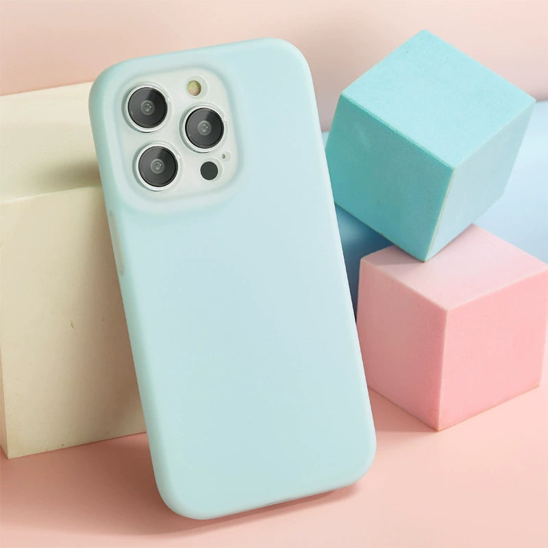 iPhone Imported Liquid Silicone Premium Jelly Soft Adhesive(果冻壳)