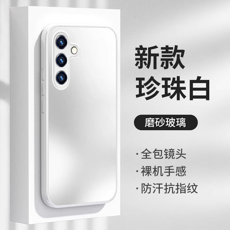 samsung anti-crash liquid glass mobile phone case