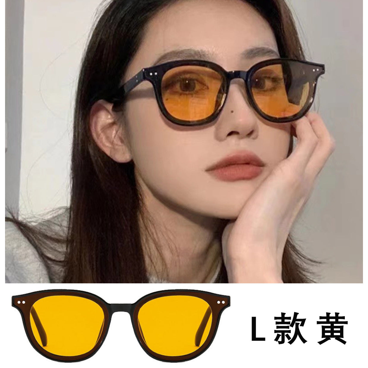 Fashion liberal men and women sunglasses
