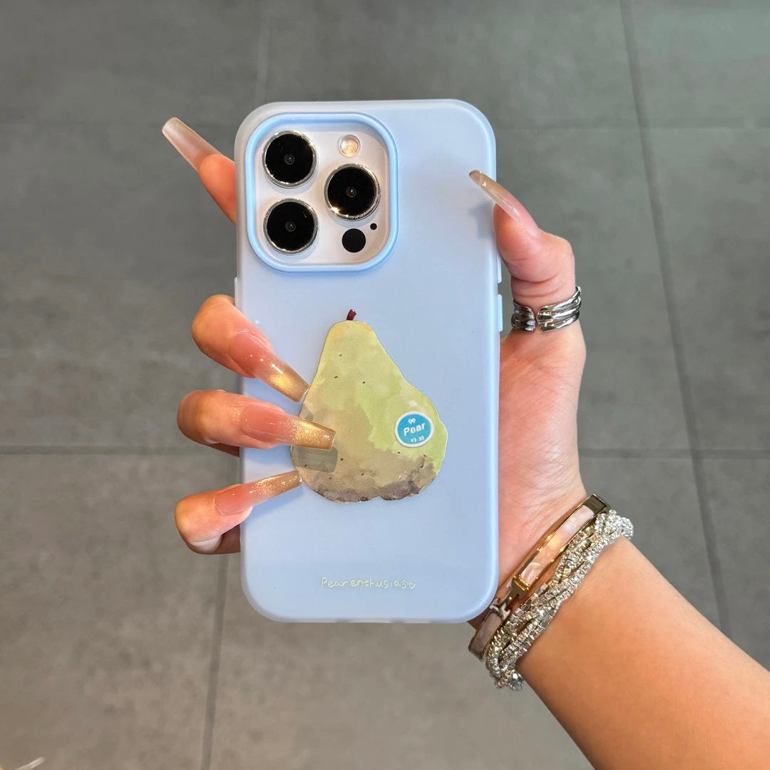 iPhone Resistant Drop Glass Phone Case（水果缤纷）